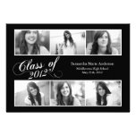 Invitación de la graduación de la escritura de 6 f