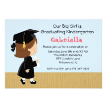Invitación de la graduación de nuestra niña