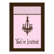Invitación de la lámpara - personalizada