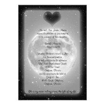 Invitación de la luna y de las estrellas