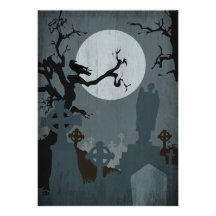Invitación de la noche del susto