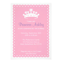 Invitación de la Princesa Real