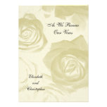 Invitación de la renovación del voto de los rosas