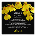 Invitación de la renovación del voto -- Orquídeas 