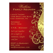 Invitación de la reunión de familia