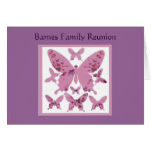 Invitación de la reunión de familia tarjeton