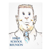 Invitación de la reunión de la High School secunda
