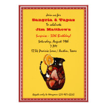 Invitación de la sangría