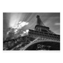 Invitación de la torre Eiffel