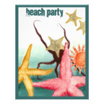 Invitación de las ESTRELLAS DE MAR de la cabaña de