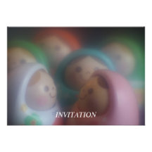 INVITACIÓN de las muñecas