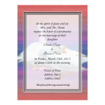 invitación de los padres de la novia, dos gansos b