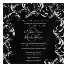 Invitación de lujo cuadrada del boda del remolino 