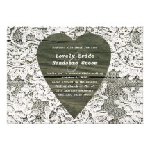 Invitación de madera gris del boda del país del co