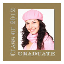 Invitación de plata de la graduación de estudios s