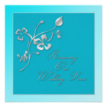 Invitación de renovación de los votos de boda
