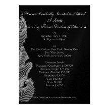 Invitación de Soirée