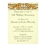 Invitación del aniversario de boda