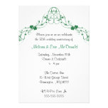 Invitación del aniversario de boda del arco del tr