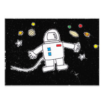 Invitación del "astronauta"