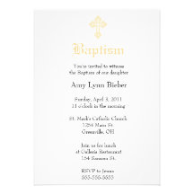 Invitación del bautismo