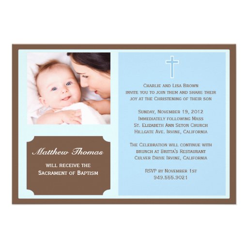 Invitación del bautismo