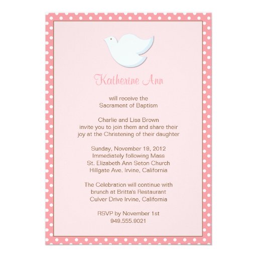 Texto Para Invitacion De Bautizo Texto Para Invitacion De Bautizo
