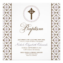 Invitación del bautismo de la tolerancia del vinta