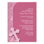 Invitación del bautismo del chica