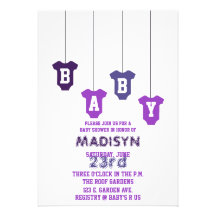 Invitación del BEBÉ