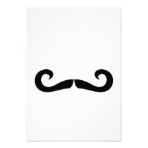Invitación del bigote