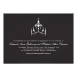 Invitación del boda de Chandlier