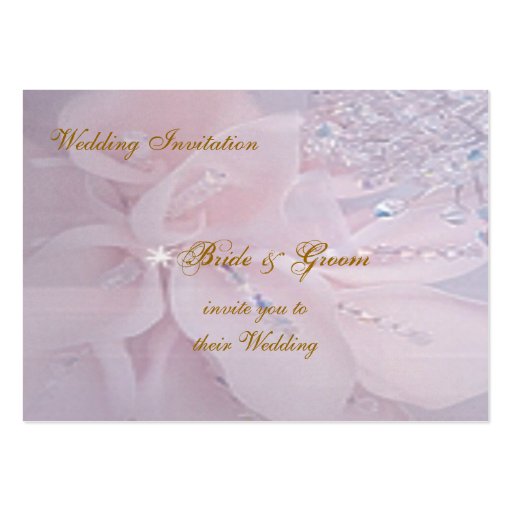 Invitación del boda de diamante plantillas de tarjeta de negocio