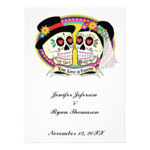 invitación del boda de Halloween