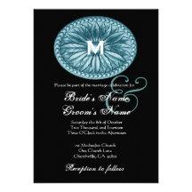Invitación del boda de la flor del vintage de los 