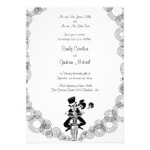 Invitación del boda de la motocicleta