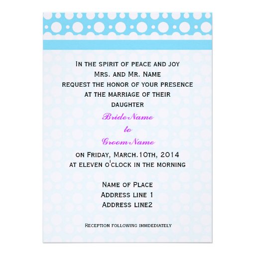 invitación del boda de padres de novia y del novio