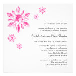 Invitación del boda del cristal (white)