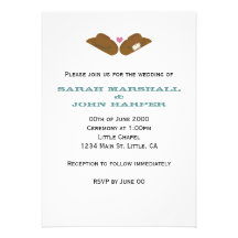 Invitación del boda del gorra de vaquero