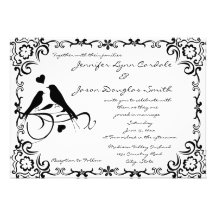 Invitación del boda del marco de la voluta de los 