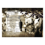Invitación del boda del vintage