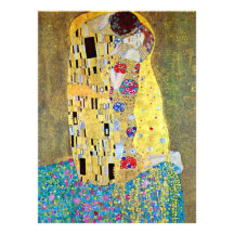 Invitación del boda; El beso de Gustavo Klimt