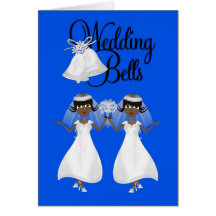Invitación del boda, lesbiana, tarjeta de felicita