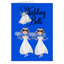 Invitación del boda, lesbiana, tarjeta de felicita