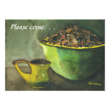Invitación del brunch dominical