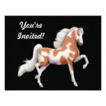 Invitación del caballo de Saddlebred del americano