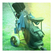 Invitación del caddie de golf