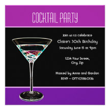 Invitación del cóctel