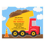 Invitación del cumpleaños de la construcción del c