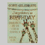 Invitación del cumpleaños de las estrellas de las  invitaciones
